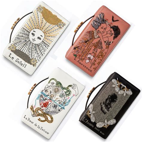 Splurge: The Dior Tarot Card clutch lets you choose .